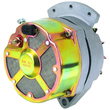 Wai Global Alternator, ALTDR MARINE REPL, 100 Amp12 Volt, CW, 1Groove Pulley 8905N